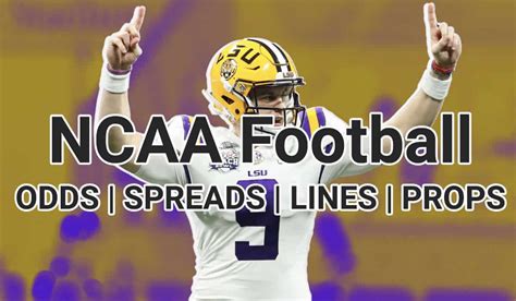 ncaaf betting lines,ncaa football odds today